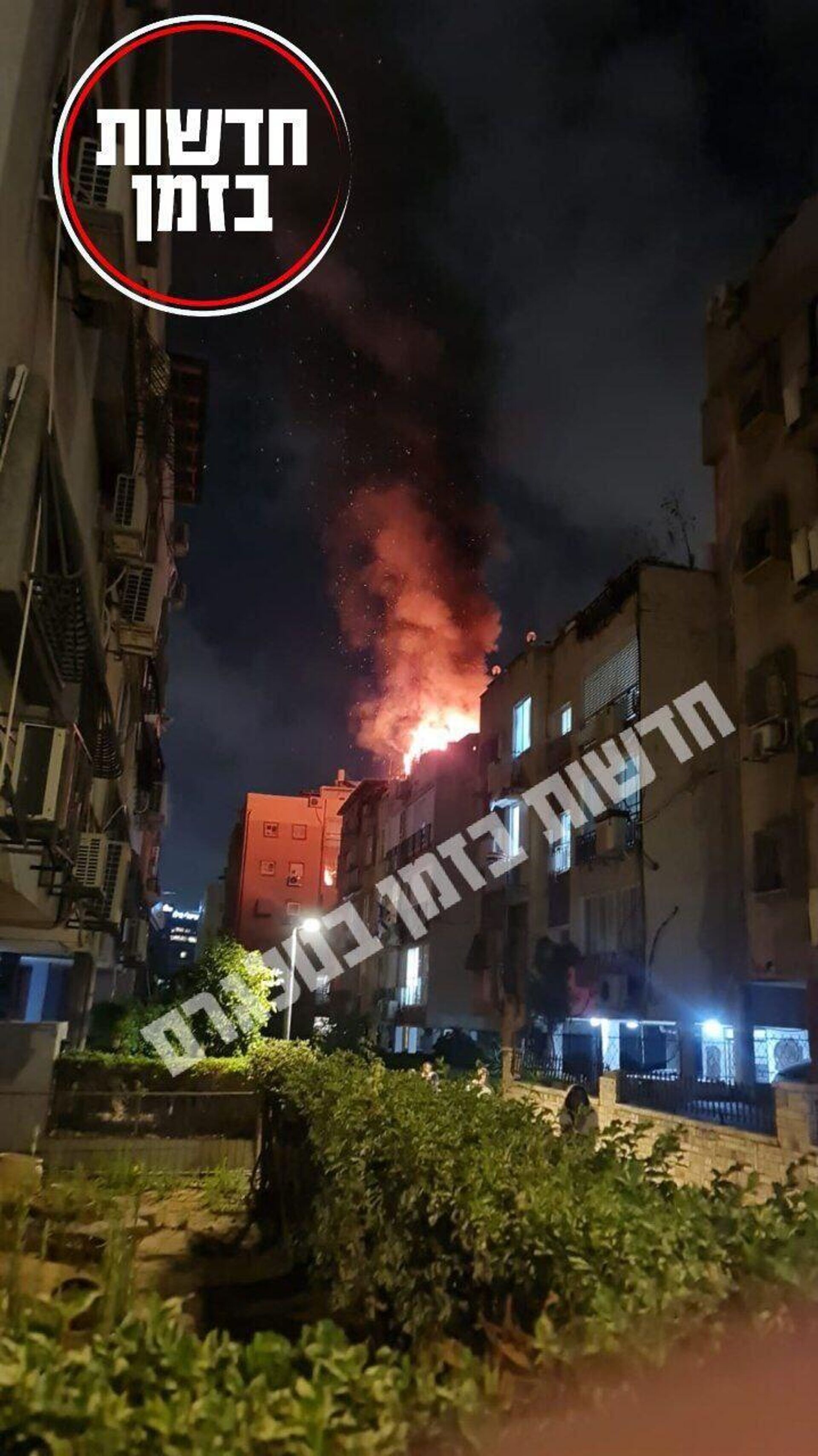 ▶ Incendies en Israël suite aux frappes iraniennes cette nuit - Sputnik Afrique, 1920, 21.06.2025