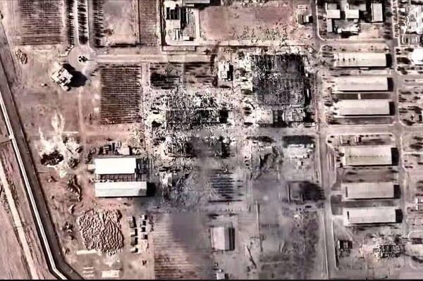 The IDF has released footage showing the Iranian nuclear facility in Isfahan after it was hit by IAF airstrikes - Sputnik Africa