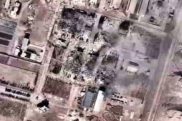 The IDF has released footage showing the Iranian nuclear facility in Isfahan after it was hit by IAF airstrikes - Sputnik Africa