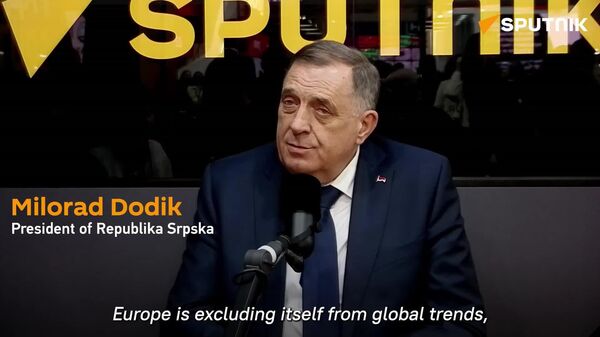 Europe’s Anti-Russia Hysteria Is Speeding Its Decline While Global South Rises: Milorad Dodik - Sputnik Africa