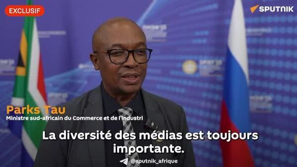 La diversité des médias favorise les échanges culturels, selon le ministre sud-africain du Commerce - Sputnik Afrique