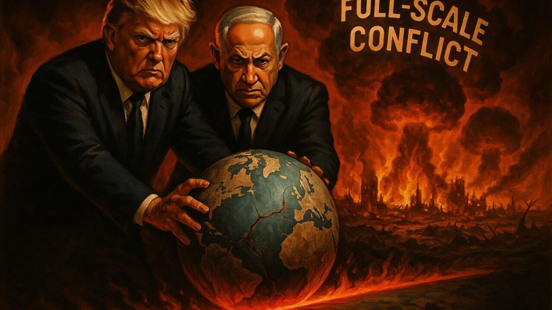 World is on Brink of Full-Scale Conflict as Trump & Israel Opt for Confrontation Over Diplomacy, Iranian Expert Says World is on Brink of Full-Scale Conflict as Trump & Israel Opt for Confrontation Over Diplomacy, Iranian Expert Says - Sputnik Africa, 1920, 22.06.2025