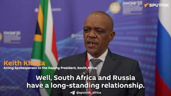 Russia Never Turned Away — That's Why Africa Turns to Moscow, SA Deputy President's Acting Spokesman Says - Sputnik Africa