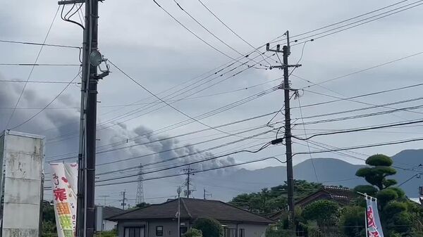 #viral | Shinmoedake Volcano Erupts in Southwestern Japan for First Time Since June 2018 - Sputnik Africa