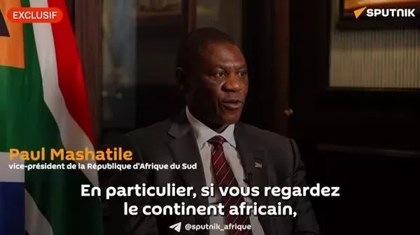 L'Afrique veut être là où les décisions sont prises, déclare le vice-Président sud-africain - Sputnik Afrique