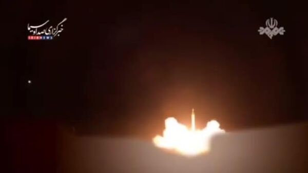 Iranian media publish footage of missiles being launched at the US base - Sputnik Africa