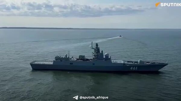 ▶ La Marine russe a mené un exercice dans la mer Baltique - Sputnik Afrique