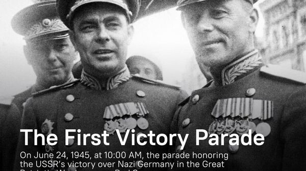🪖80th anniversary of first-ever Victory Day parade in Moscow - Sputnik Africa