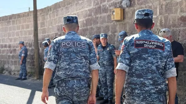 La police arméenienne - Sputnik Afrique