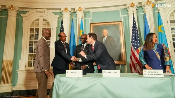 Accord entre la RDC et le Rwanda: le monde applaudit - Sputnik Afrique