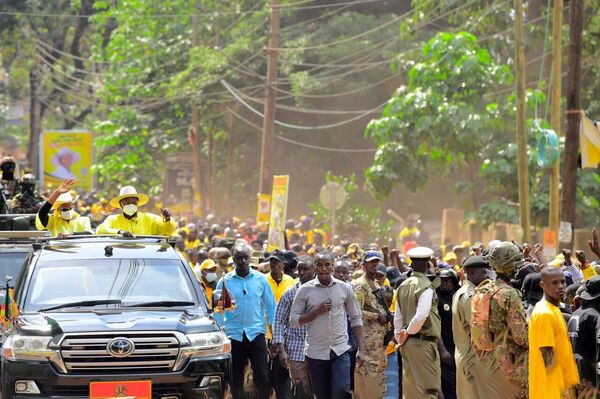 Museveni Eyes 45 Years in Power: Uganda's Longtime President to Run Again in 2026 Museveni Eyes 45 Years in Power: Uganda's Longtime President to Run Again in 2026 - Sputnik Africa