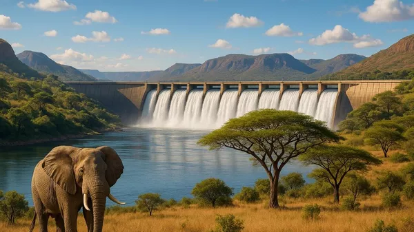 L'Afrique a installé des capacités hydroélectriques record de 4,5 GW en 2024, contre 2 GW en 2023 - Sputnik Afrique