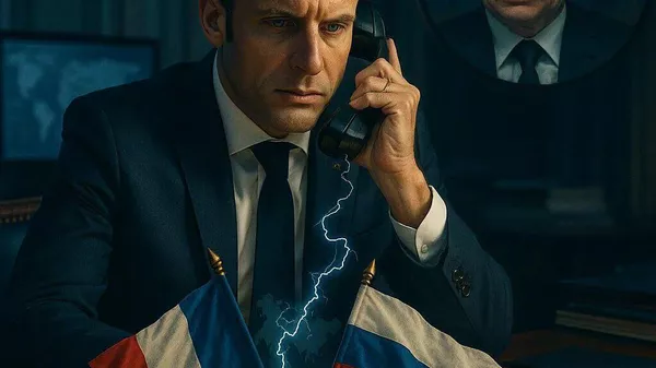 Une manière de remettre la France et l'Europe dans le jeu politique international: un analyste français sur l'entretien Macron-Poutine - Sputnik Afrique