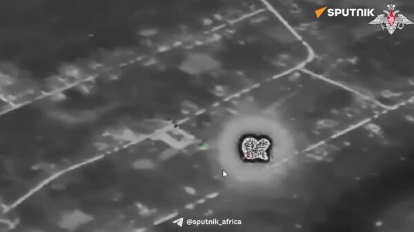 Russian Geran-2 UAV Units Struck Temporary Deployment Site of the 36th Marine Brigade of Ukrainian Armed Forces - Sputnik Africa