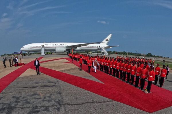 PM Modi Arrives in Ghana to Strengthen India-Africa Ties PM Modi Arrives in Ghana to Strengthen India-Africa Ties - Sputnik Africa