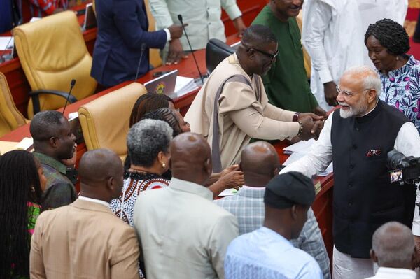 'Ghana is Beacon of Inspiration for Entire Africa': PM Modi 'Ghana is Beacon of Inspiration for Entire Africa': PM Modi - Sputnik Africa