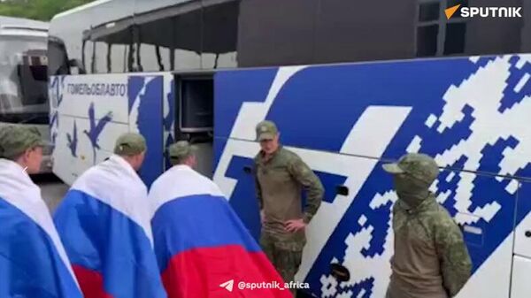 Another group of Russian military personnel has been returned from the territory controlled by the Kiev regime, the Russian MoD reports - Sputnik Africa