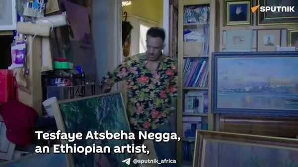 Watch: Ethiopian Artist Who Helped Restore Russia's Main Cathedral - Sputnik Africa