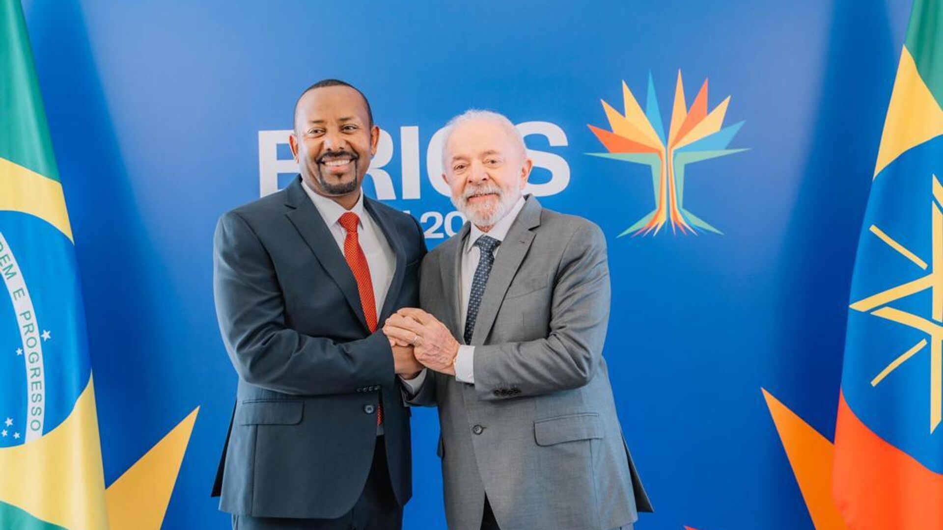 En amont du 17ᵉ sommet des BRICS à Rio, le PM éthiopien Abiy Ahmed s’entretient avec le Président Lula En amont du 17ᵉ sommet des BRICS à Rio, le PM éthiopien Abiy Ahmed s’entretient avec le Président Lula - Sputnik Afrique, 1920, 06.07.2025