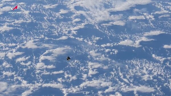 #viral | How a Russian Cargo Ship Docks With the International Space Station - Sputnik Africa