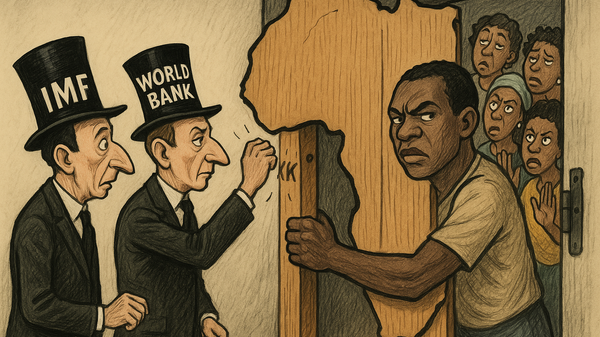 'Bretton Woods Institutions Have Bad Reputation in Africa,' Pan-Africanist Says. AI-generated image. - Sputnik Africa