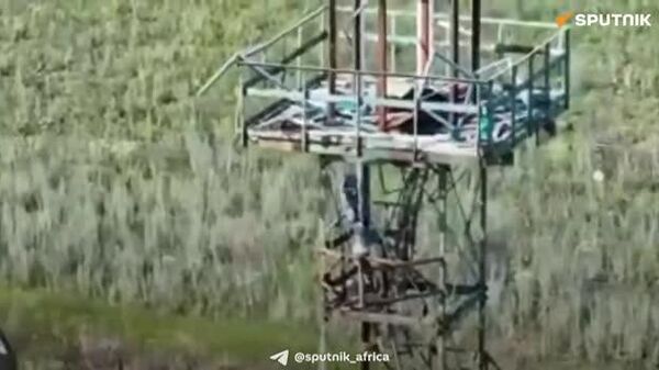 Russian Army Scouts Destroyed Repeater Guiding Ukrainian Drones to Russia's Belgorod Region, Scout With Call Sign Mosquito Told Sputnik - Sputnik Africa