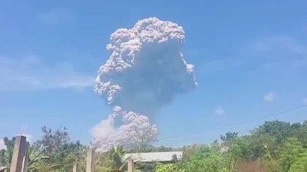 #viral | Additional Footage of Indonesia's Mount Lewotobi Laki-Laki Eruption - Sputnik Africa