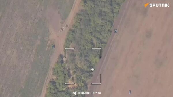 Russian Armed Forces' UAV Destroys Ukraine's Self-Propelled Artillery System, UAV Operator Tells Sputnik - Sputnik Africa