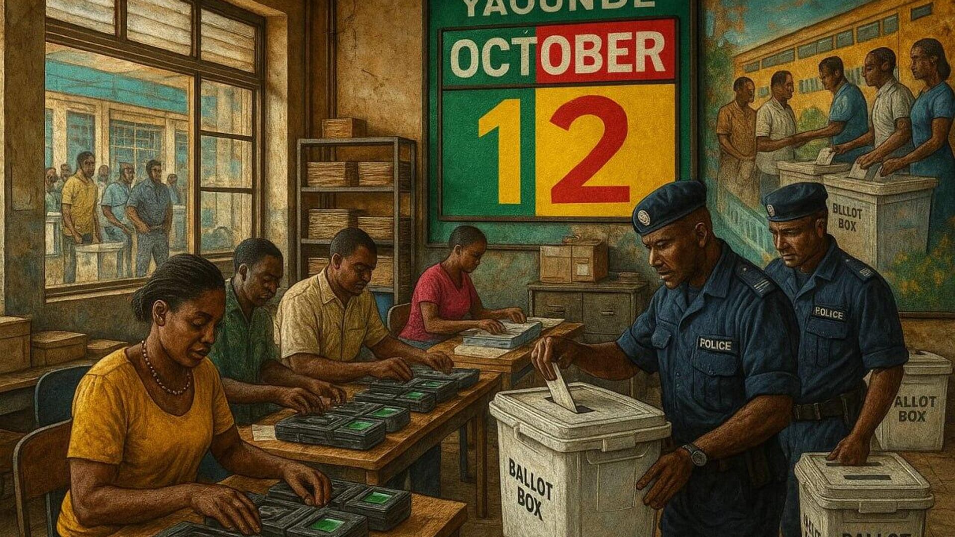 Presidential Elections in Cameroon to Be Held on October 12 Presidential Elections in Cameroon to Be Held on October 12 - Sputnik Africa, 1920, 12.07.2025