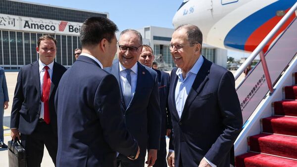 Sergueï Lavrov est arrivé en Chine le 13 juillet 2025 - Sputnik Afrique
