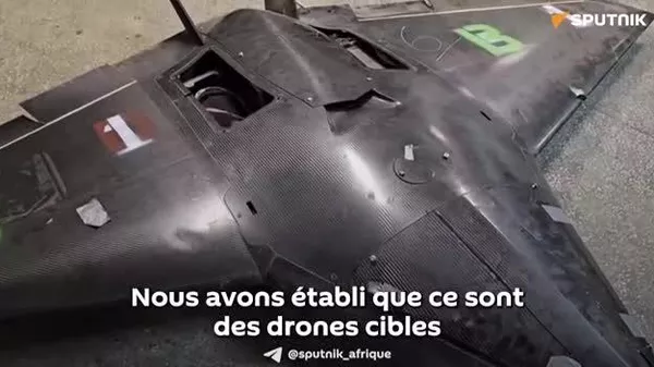 Les forces russes ont mis la main sur un drone britannique qui survolait le territoire russe - Sputnik Afrique