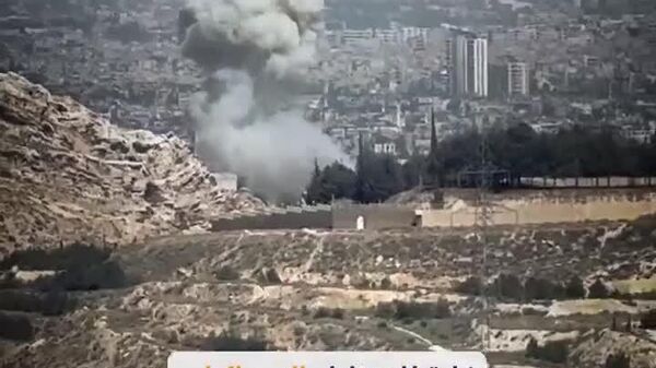 Israeli Air Force strikes near presidential palace in Damascus - Sputnik Africa
