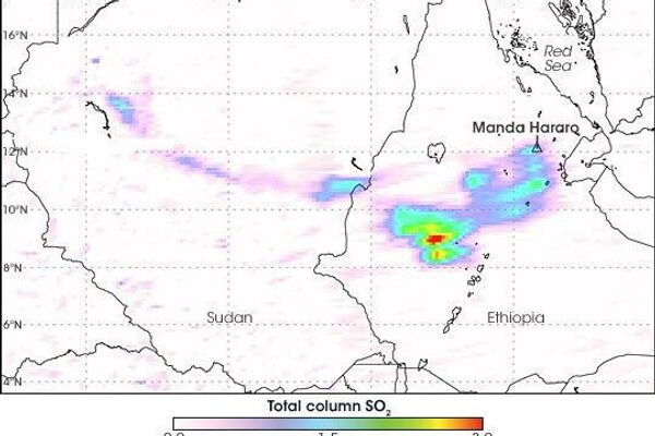 Erta Ale Erupts Again: Record Ash Cloud Over Ethiopia's Afar Region - Sputnik Africa