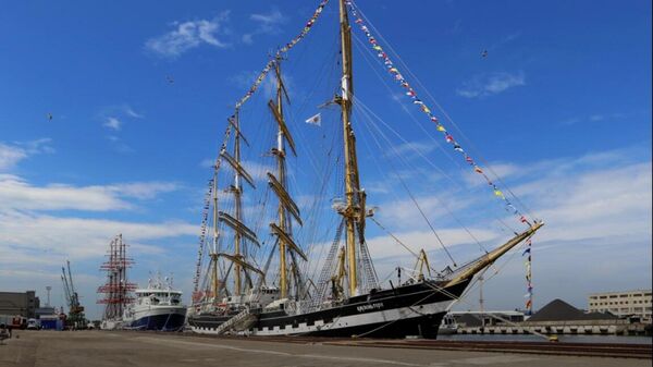 Russian Sail Training Ship Kruzenshtern Completes Voyage as Part of Great African Expedition - Sputnik Africa