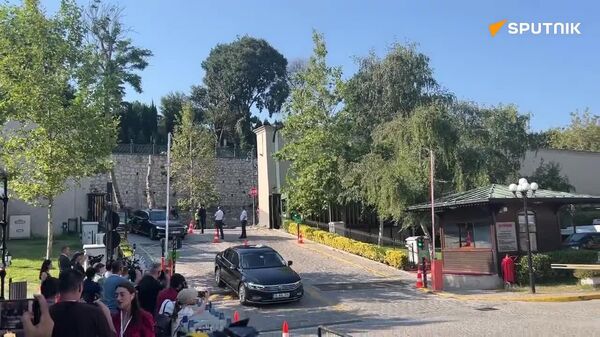 Turkish Delegation Arrives at Ciragan Palace Where Russia-Ukraine Talks Are to Be Held - Sputnik Africa