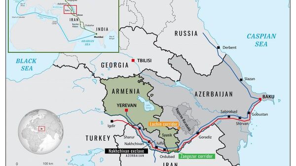 Armenia Reportedly Cedes Control of Strategic Corridor to US, Sparking Geopolitical Concern - Sputnik Africa