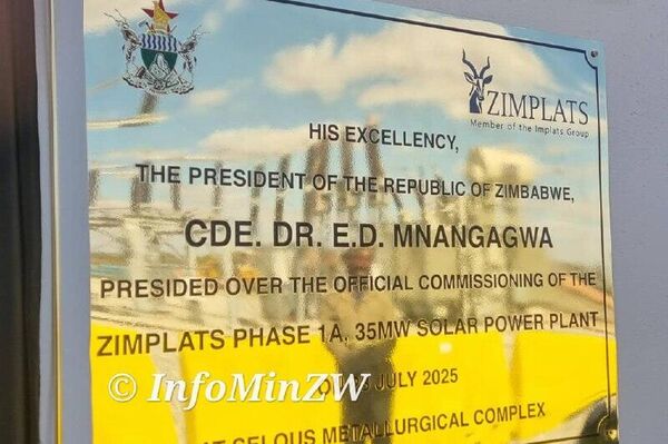 Zimbabwe’s Leader Inaugurates Mining Giant Zimplats’ Green Shift: Smelter Expansion and First 35MW Solar Plant Phase Zimbabwe’s Leader Inaugurates Mining Giant Zimplats’ Green Shift: Smelter Expansion and First 35MW Solar Plant Phase - Sputnik Africa