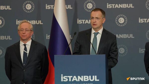 Déclarations clés faites par le chef de la délégation russe après le 3e volet de négociations Russie-Ukraine à Istanbul - Sputnik Afrique