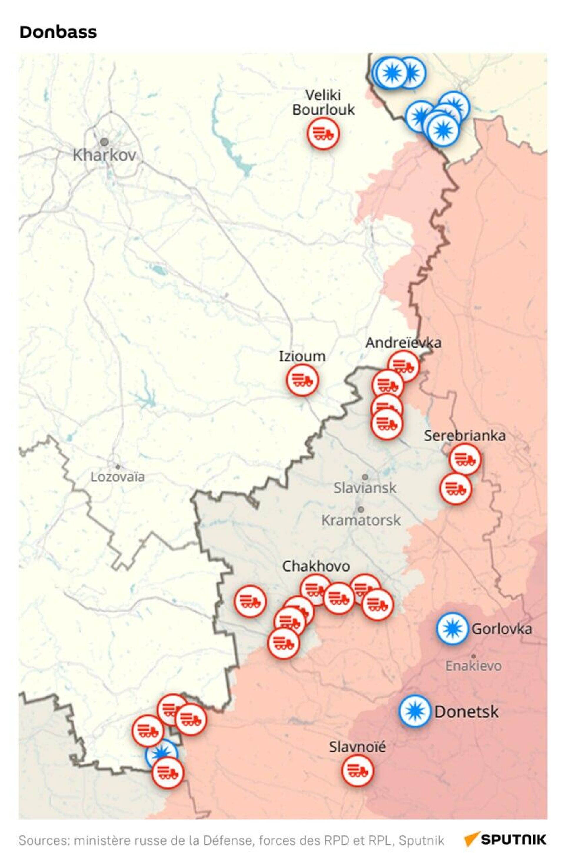 Situation dans la zone de l'opération militaire spéciale russe au 23 juillet - Sputnik Afrique, 1920, 23.07.2025