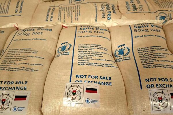 Russia Donates 700+ Tonnes of Food Aid to Burkina Faso Amid Sahel Crisis Russia Donates 700+ Tonnes of Food Aid to Burkina Faso Amid Sahel Crisis - Sputnik Africa