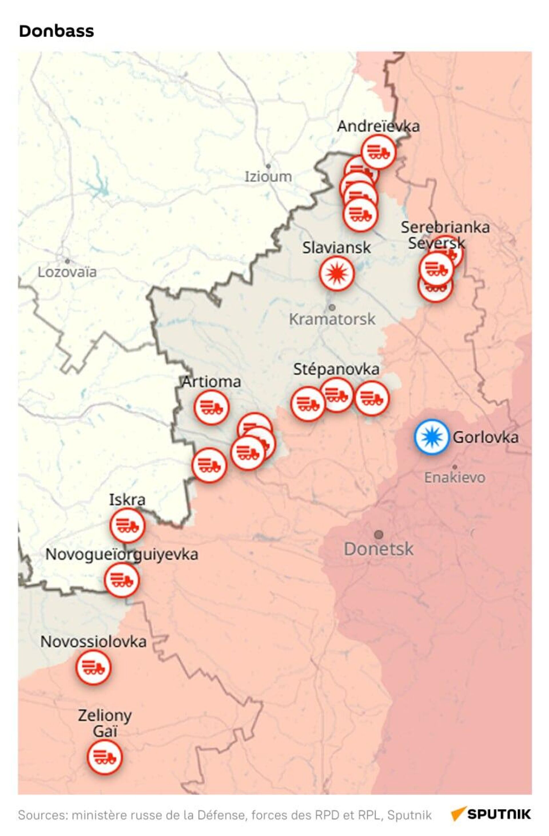 Situation dans la zone de l'opération militaire spéciale russe au 24 juillet - Sputnik Afrique, 1920, 24.07.2025