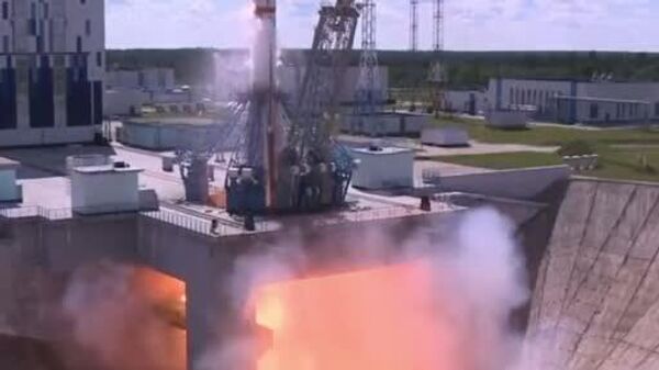 #viral | Russia Launches Soyuz Rocket With 20 Spacecraft - Sputnik Africa