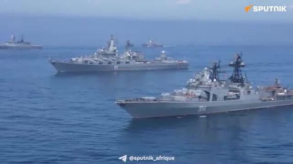 ▶ Les forces de la flotte du Pacifique ont mené une frappe éclair de missiles de croisière en mer du Japon - Sputnik Afrique