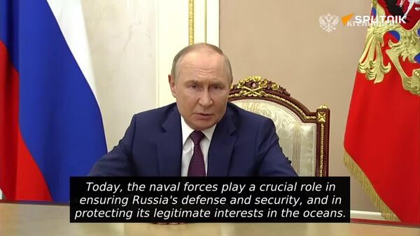 PUTIN UNVEILS RUSSIA'S 2050 NAVY BLUEPRINT ON NAVY DAY - Sputnik Africa