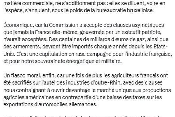 Accord UE-USA sur les droits de douane: le plus grand accord jamais signé ou  fiasco politique, économique et moral? - Sputnik Afrique