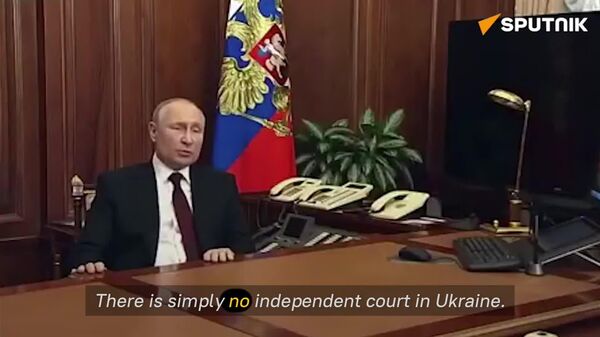 President Putin warned TWO DAYS before the start of the special military operation that the US Embassy in Ukraine CONTROLS 'anti-corruption' agencies NABU & SAPO - Sputnik Africa