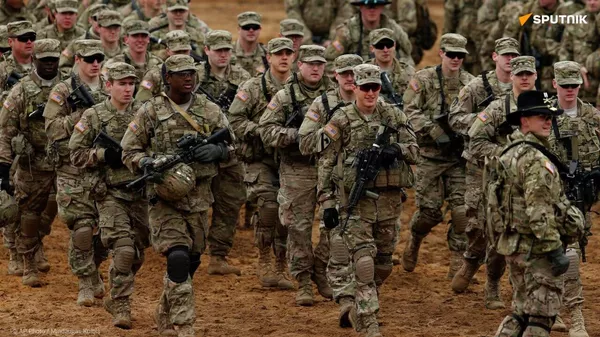 Le retrait des troupes US pourrait alimenter la militarisation délirante de l'Europe - Sputnik Afrique