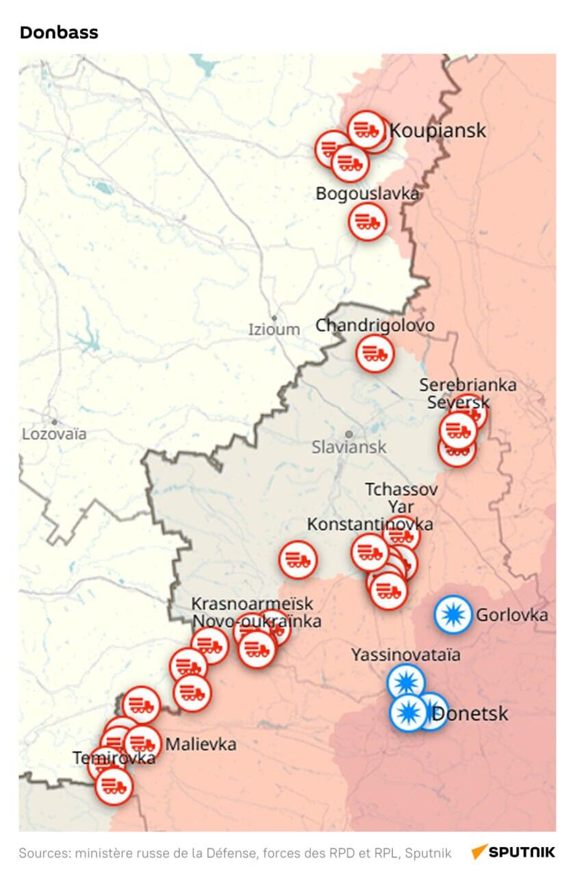 Situation dans la zone de l'opération militaire spéciale russe au 29 juillet - Sputnik Afrique, 1920, 29.07.2025