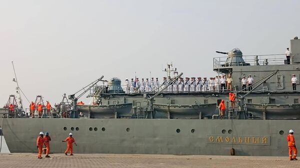 Russian Training Ship Smolny Makes Stop in Congo, Baltic Fleet Says - Sputnik Africa