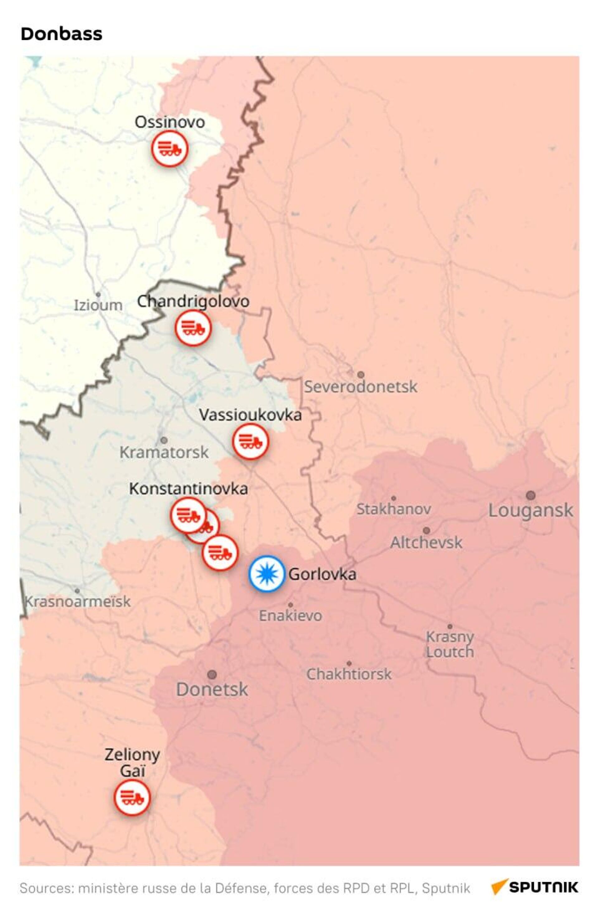 Situation dans la zone de l'opération militaire spéciale russe au 30 juillet - Sputnik Afrique, 1920, 30.07.2025
